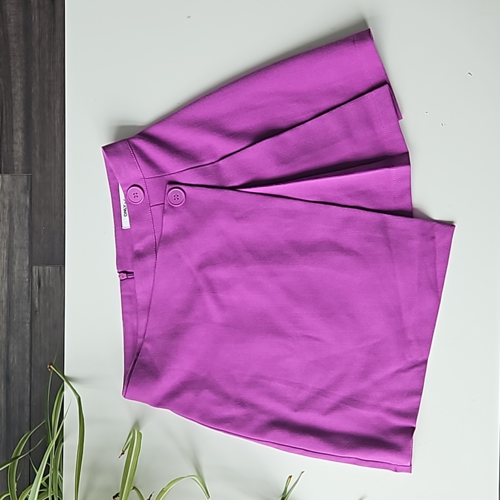 Host Pick 🌟 ONLY High Waisted Mini Skirt Skort in Willow Herb purple